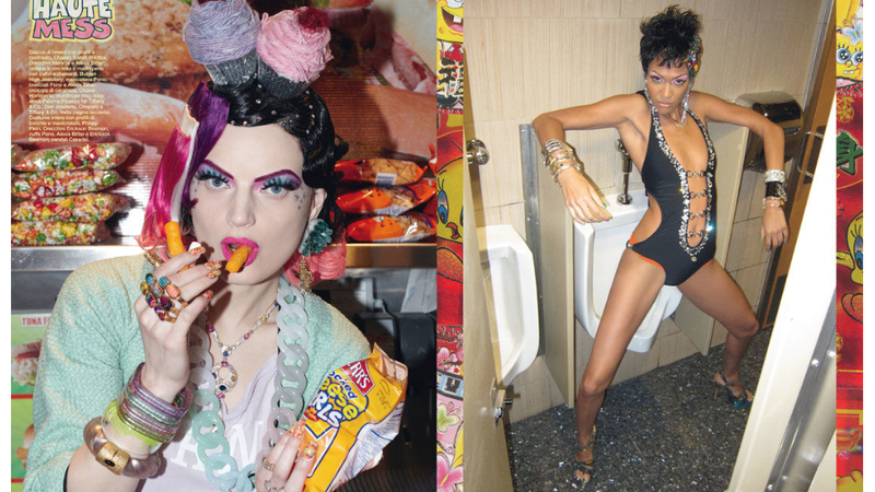 Illustration for article titled New Vogue Italia Story Pokes Fun at Poor Blacks and Latinas, Seems Kinda Racist